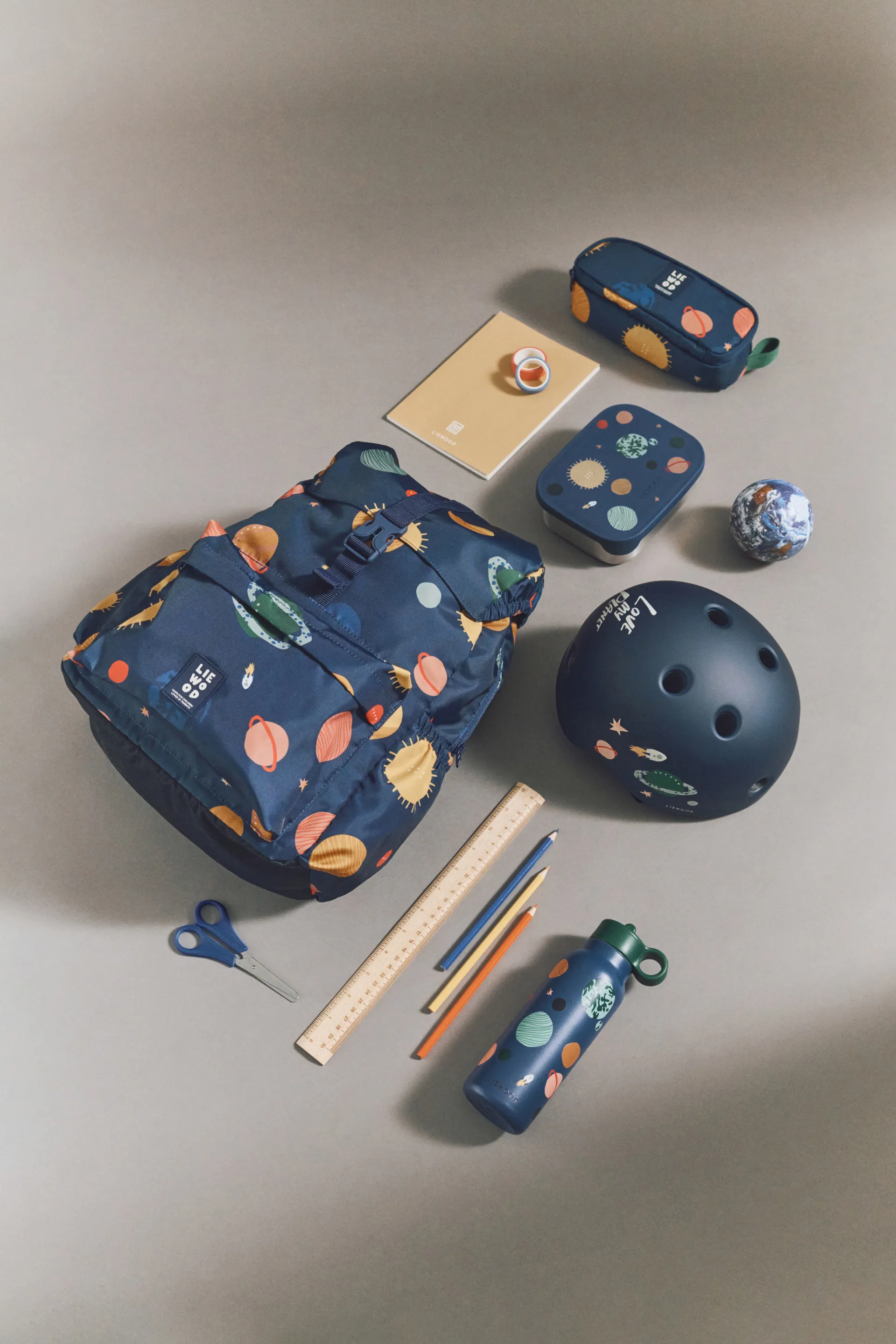 Falk Wasserflasche 35 cl, Universe-Classic navy Liewood