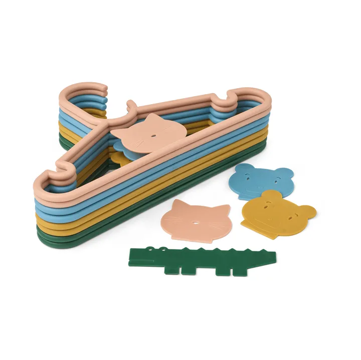 Falton Classic Kleiderständer - Yuzu Multi-Mix, 8er-Pack - Liewood
