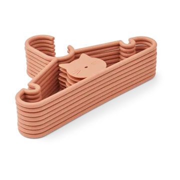 Falton Katzen kleiderbügel 8er-Pack - Tuscany rose - Liewood