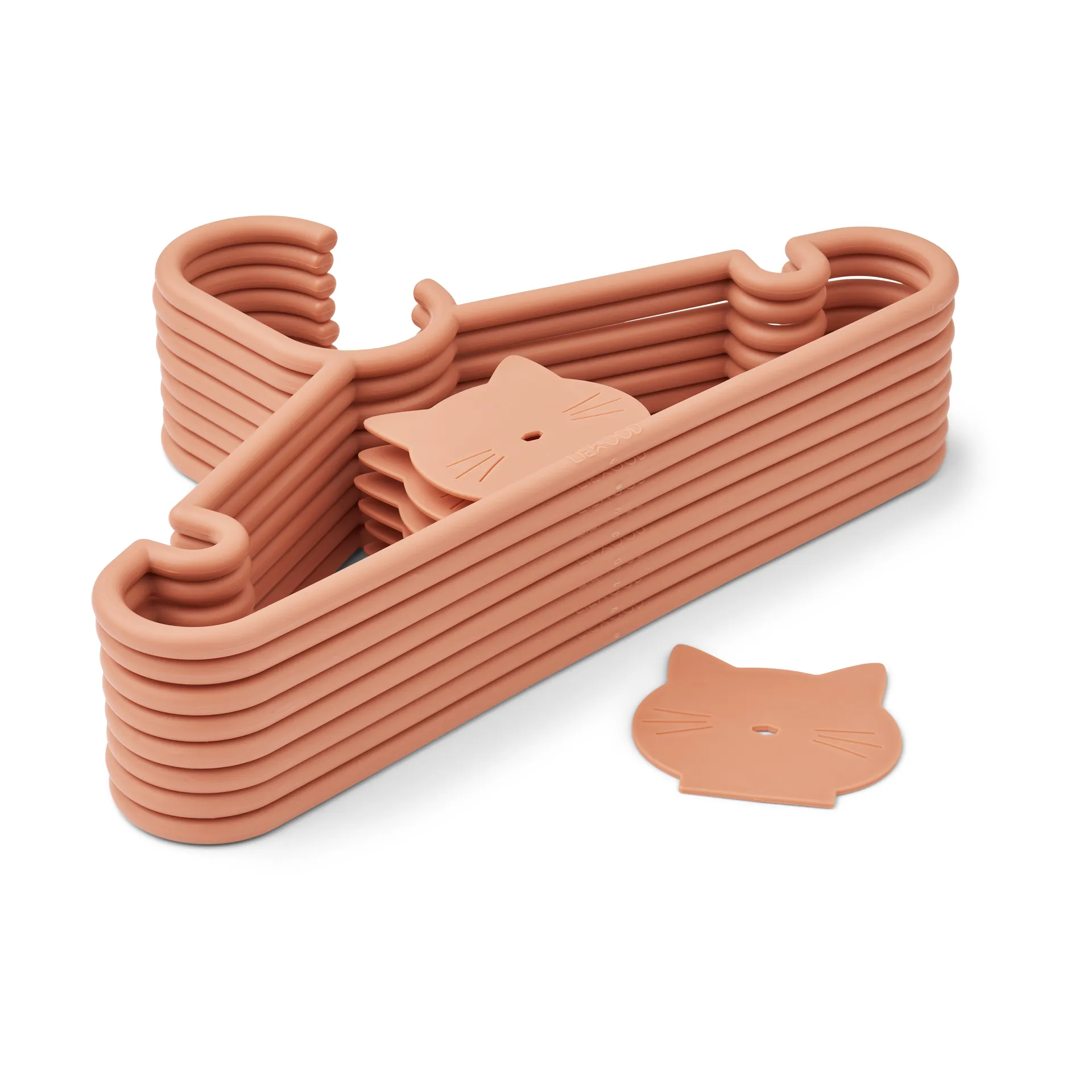 Falton Katzen kleiderbügel 8er-Pack, Tuscany rose Liewood