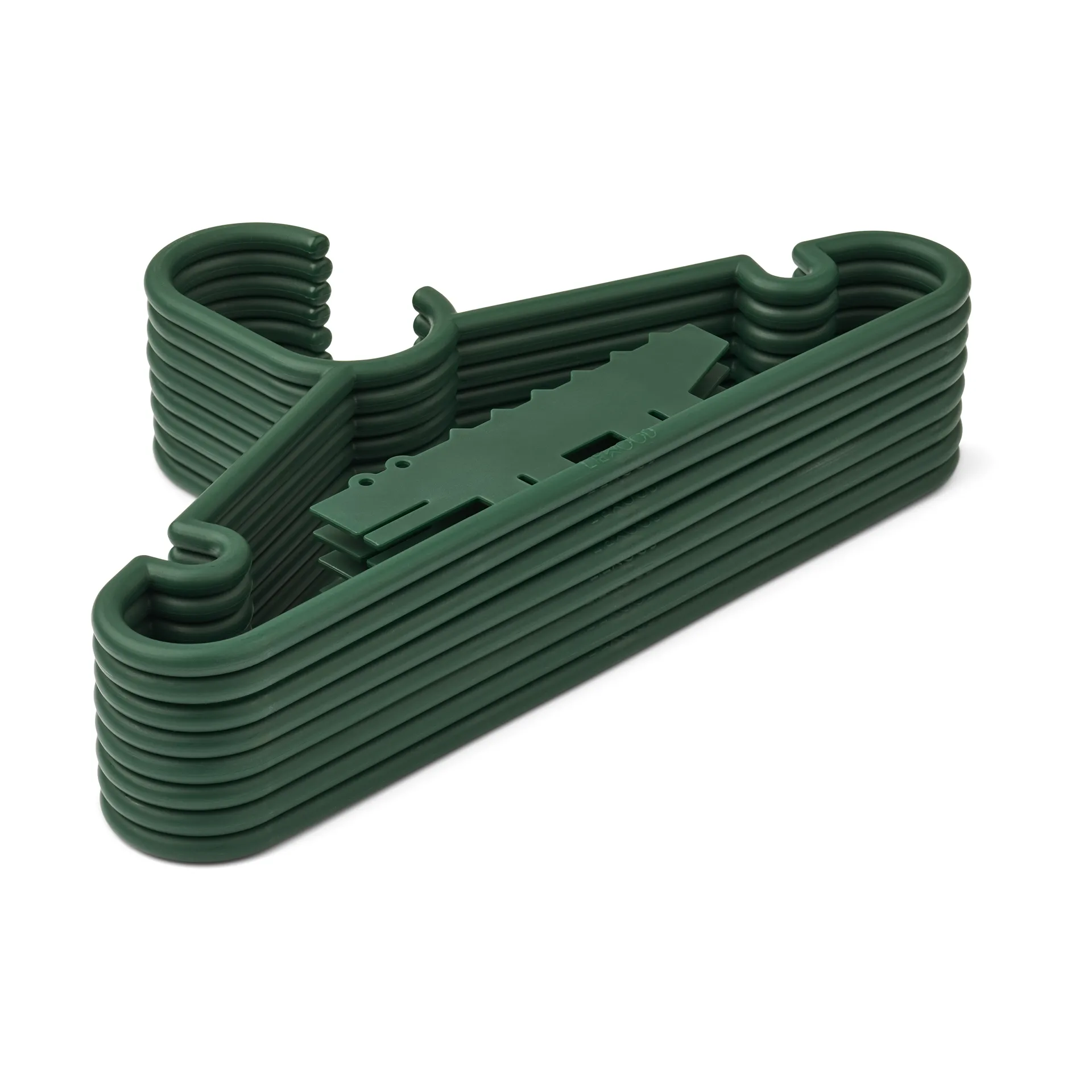 Falton Krokodil Kleiderbügel 8er-Pack, Garden green Liewood