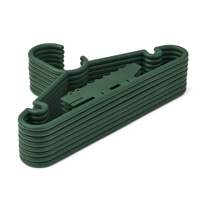 Falton Krokodil Kleiderbügel 8er-Pack - Garden green - Liewood