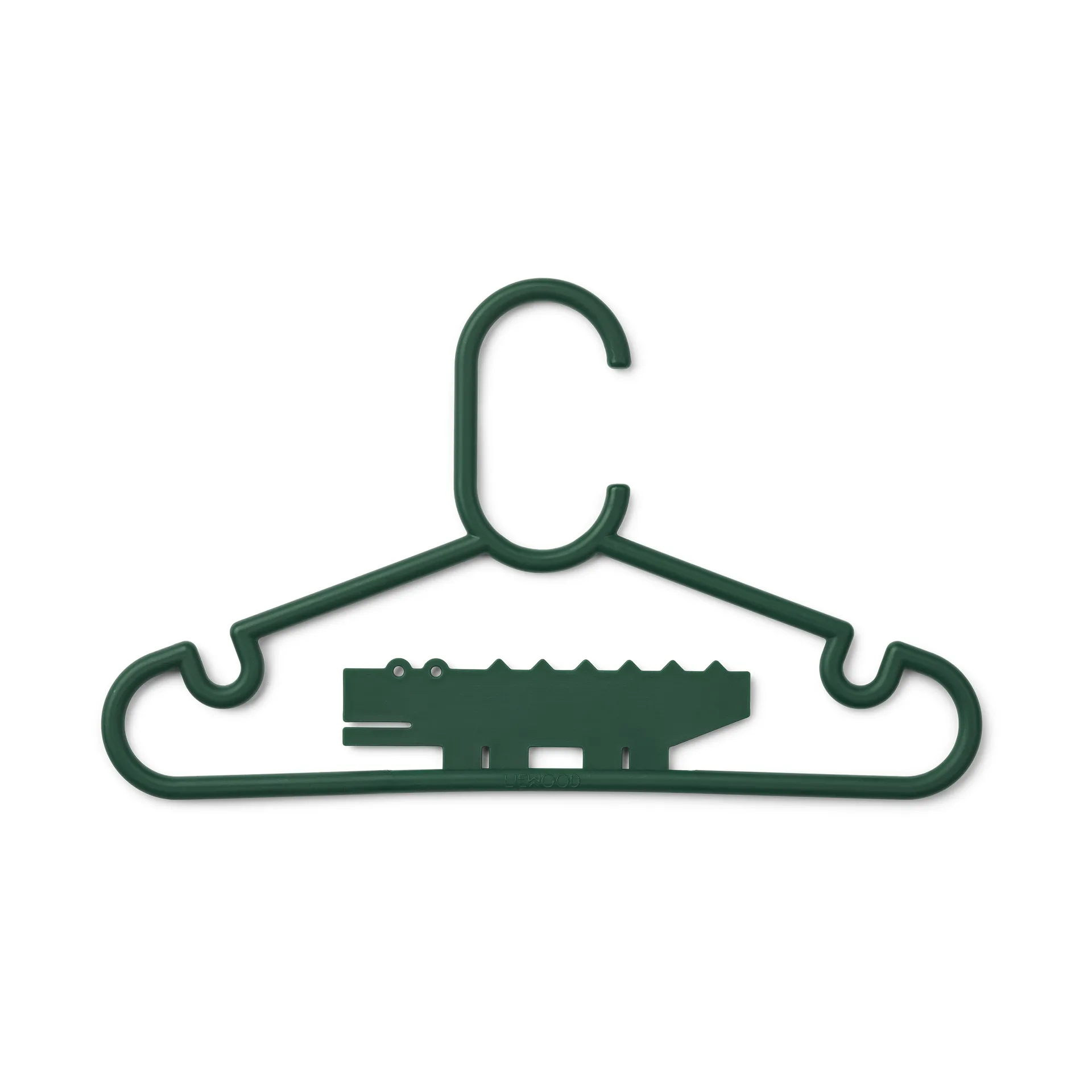 Falton Krokodil Kleiderbügel 8er-Pack, Garden green Liewood