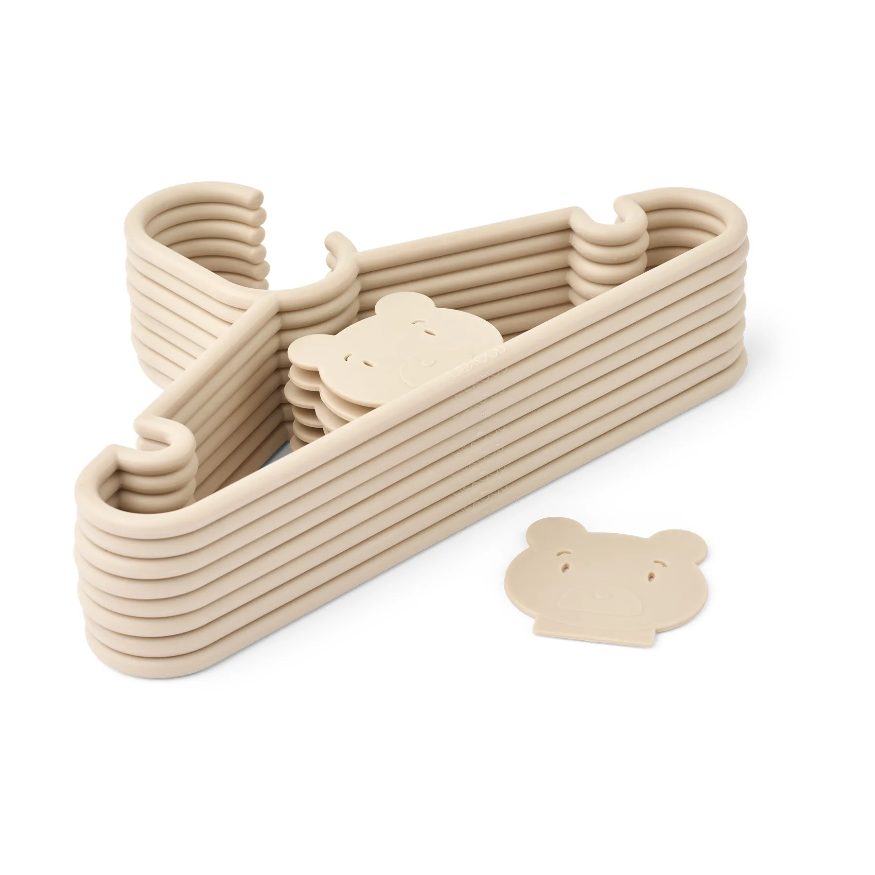 Falton Mr Bear Kleiderbügel 8er-Pack, Mr bear-Sandy Liewood