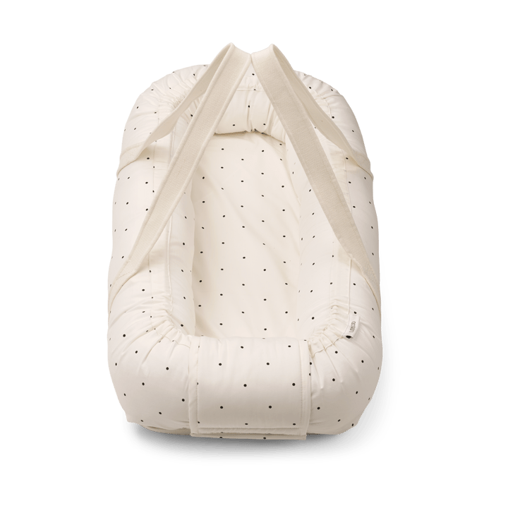 Gro printed Babynest, Classic dot creme de la creme Liewood