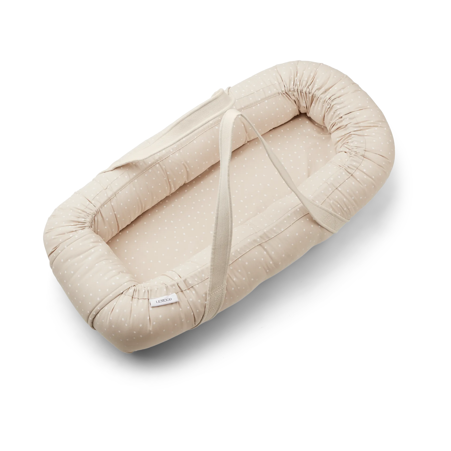 Gro printed Babynest, Confetti sandy Liewood