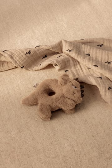 Lewis muslin Tuch 2er-Pack 65x65 cm - Mini whale-Sandy - Liewood