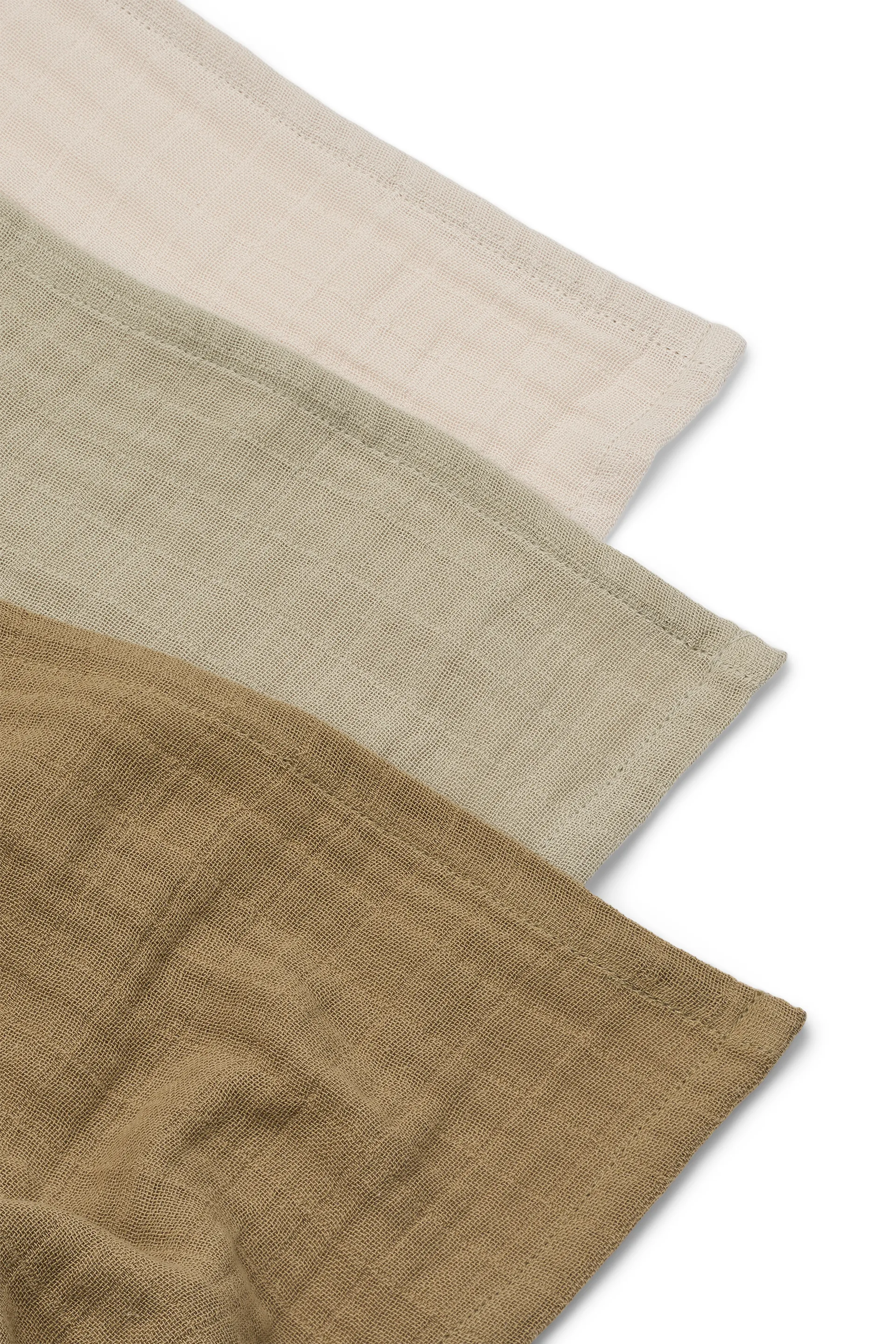 Lewis Musselin-Tuch 3-teilig 65x65 cm, Sandy mix Liewood