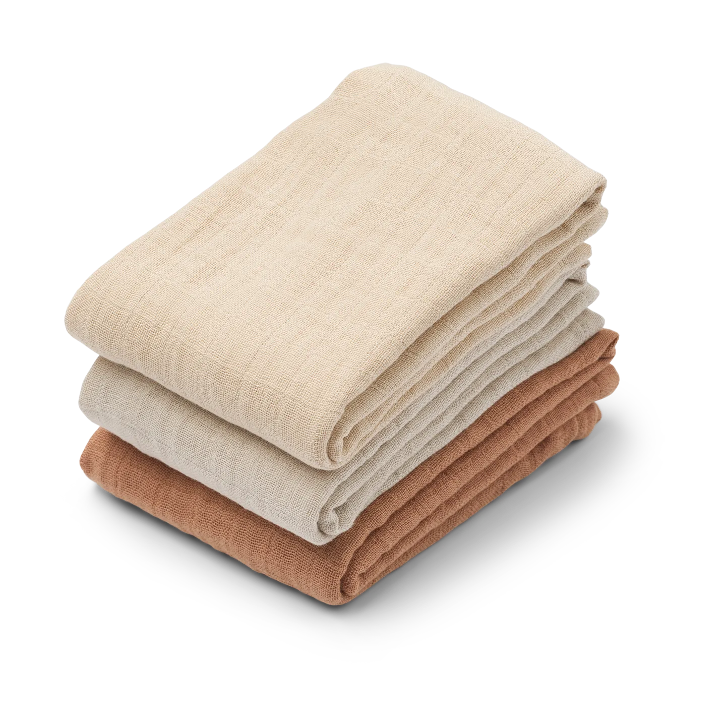 Lewis Musselin-Tuch 3-teilig 65x65 cm, Tuscany rose mix Liewood