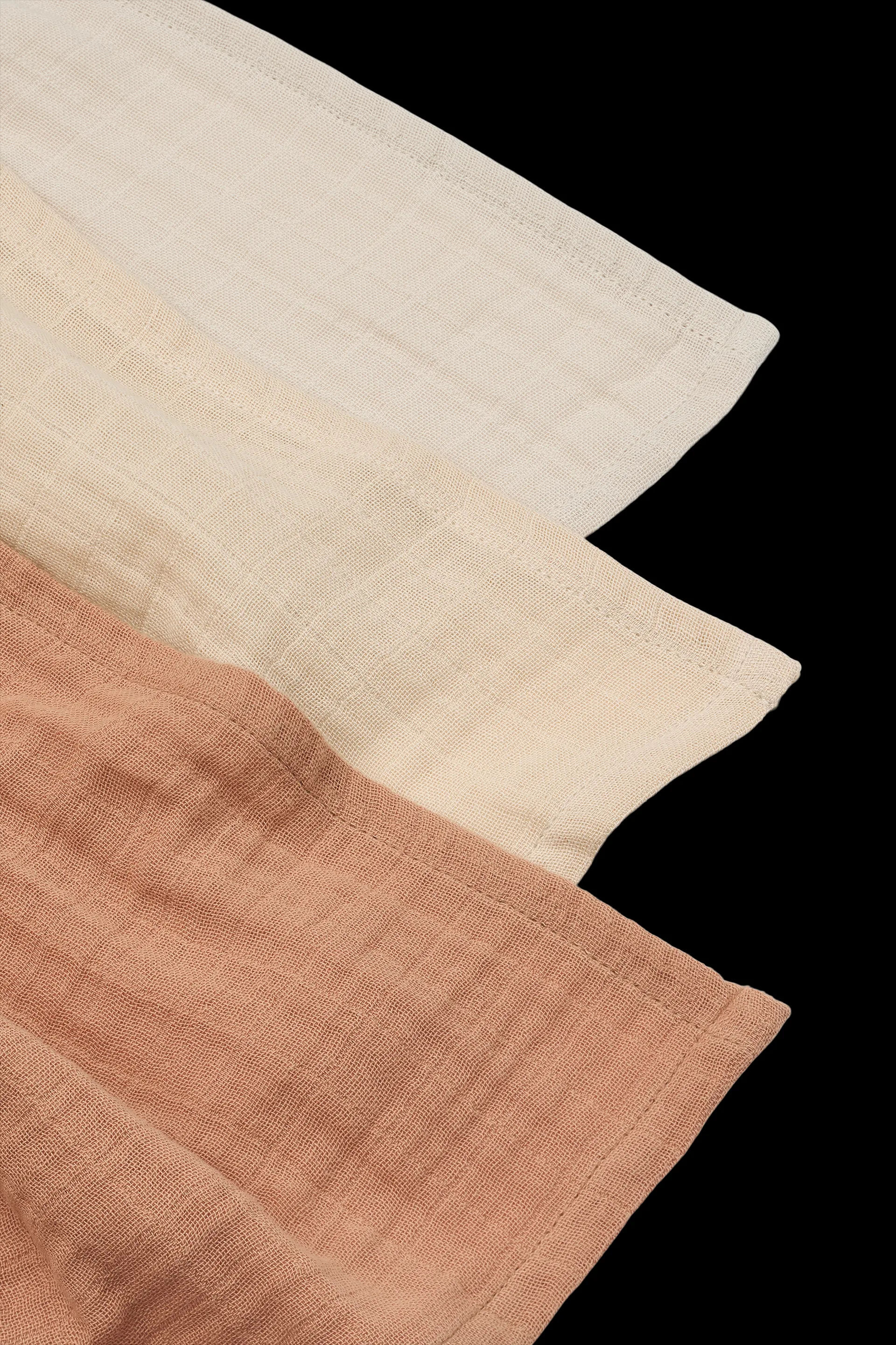 Lewis Musselin-Tuch 3-teilig 65x65 cm, Tuscany rose mix Liewood