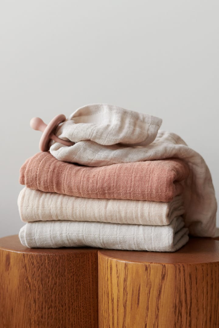 Lewis Musselin-Tuch 3-teilig 65x65 cm, Tuscany rose mix Liewood