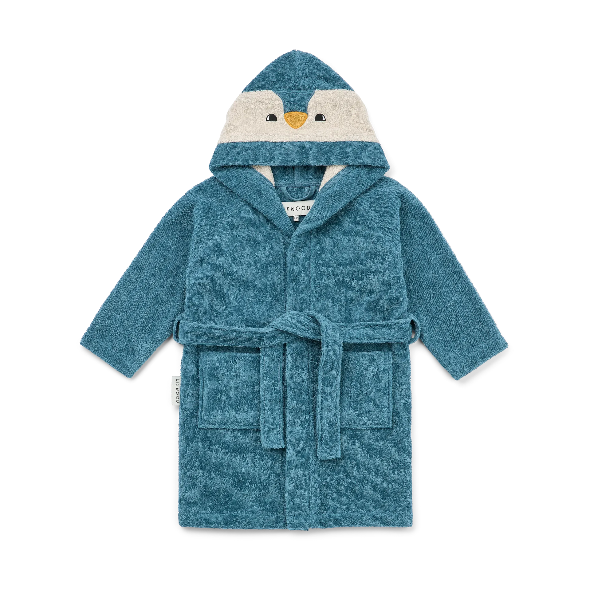Lily Bademantel, Penguin oceanview mix, 1-2 Jahre Liewood