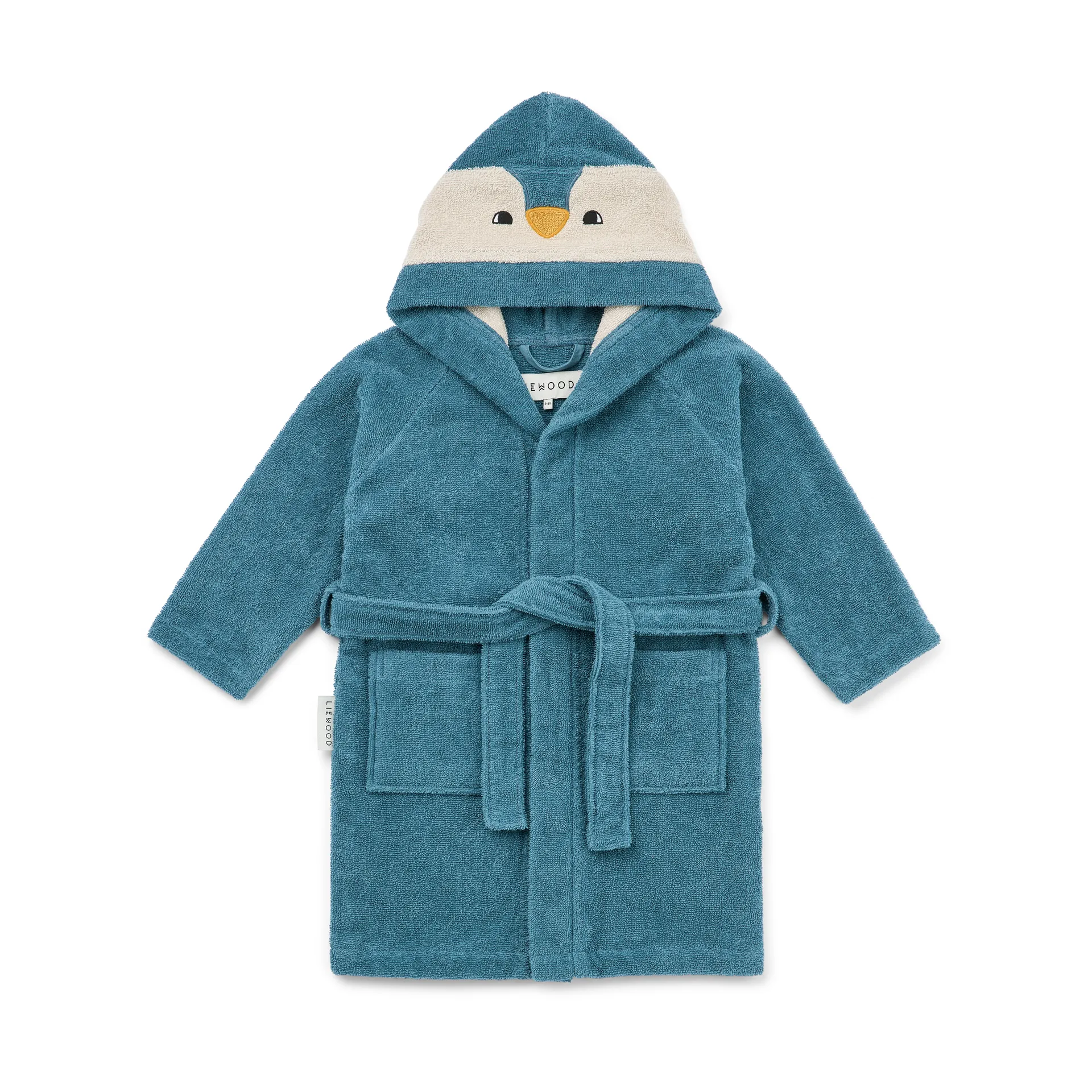 Lily Bademantel, Penguin oceanview mix, 3-4 Jahre Liewood