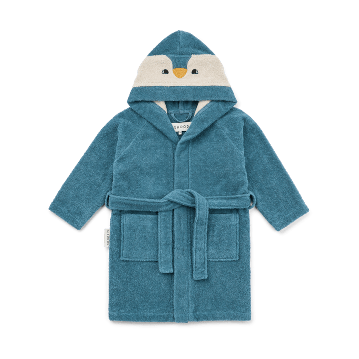 Lily Bademantel, Penguin oceanview mix - 3-4 Jahre - Liewood