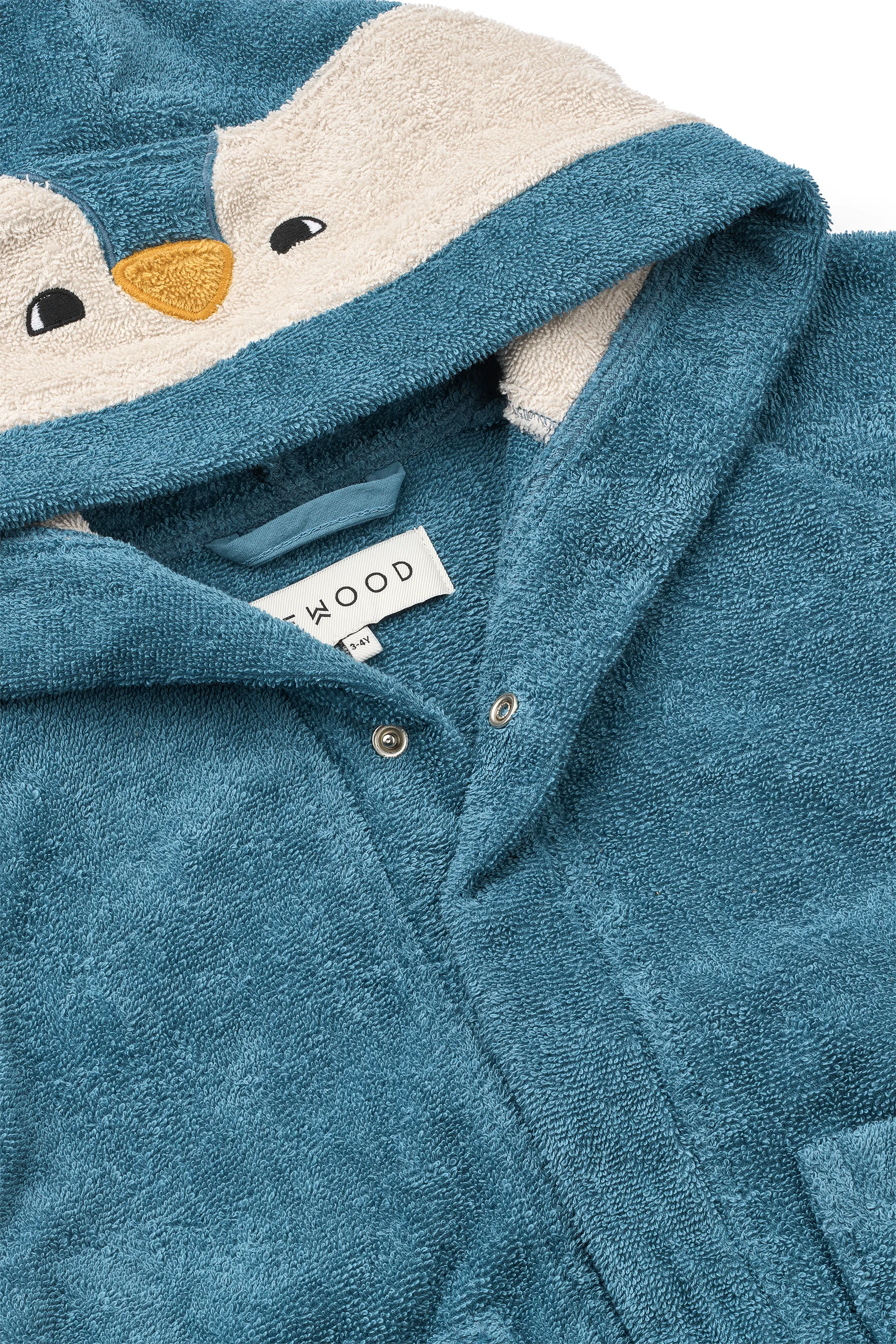 Lily Bademantel, Penguin oceanview mix, 3-4 Jahre Liewood