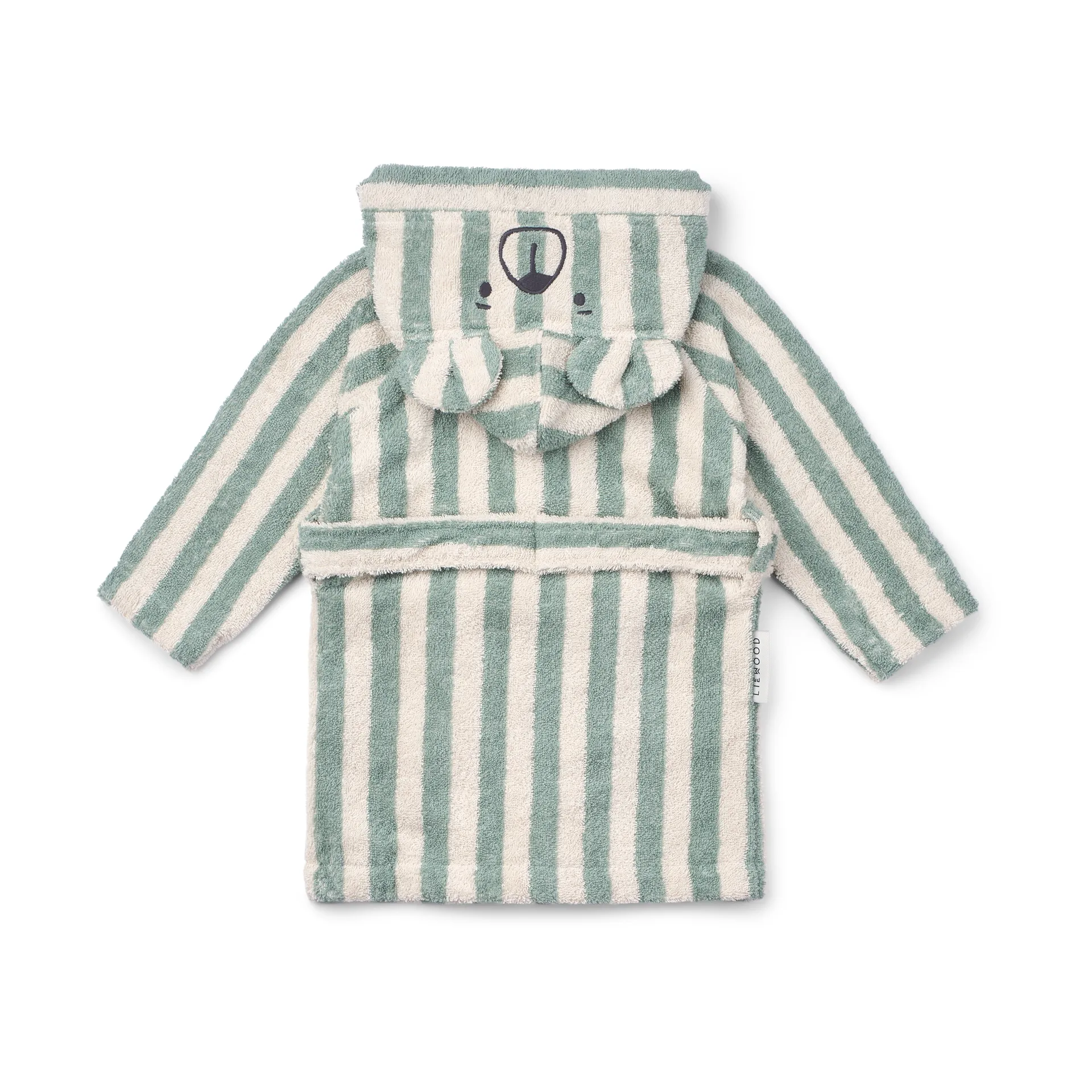 Lily Bademantel peppermint creme de la creme stripe, 1–2 Jahre Liewood