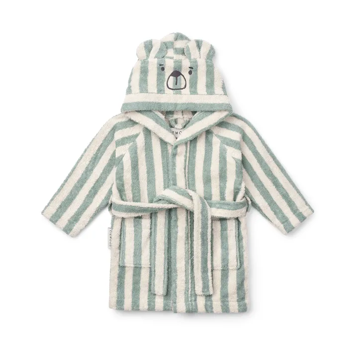 Lily Bademantel peppermint creme de la creme stripe - 5–6 Jahre - Liewood