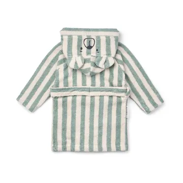 Lily Bademantel peppermint creme de la creme stripe - 7–8 Jahre - Liewood