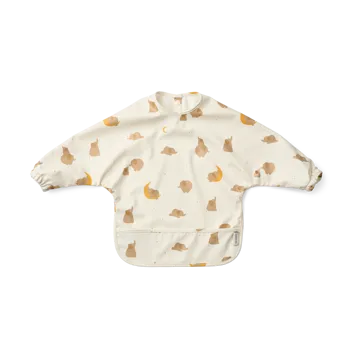 Merle Lätzchen mit Ärmel - Elephant-Creme de la creme - Liewood