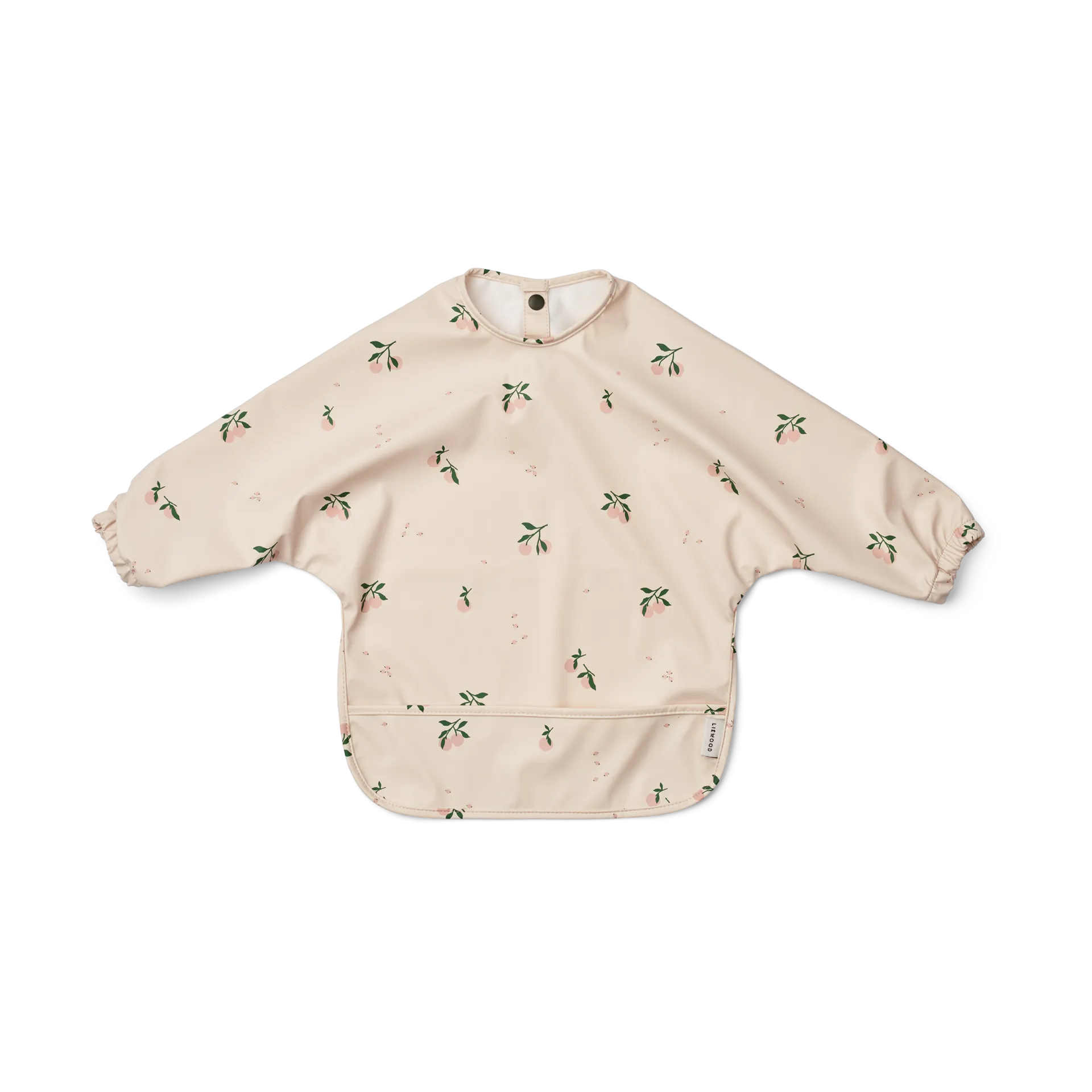 Merle Lätzchen mit Ärmel, Peach-Sea shell mix Liewood