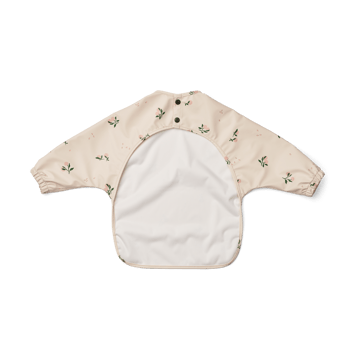 Merle Lätzchen mit Ärmel - Peach-Sea shell mix - Liewood