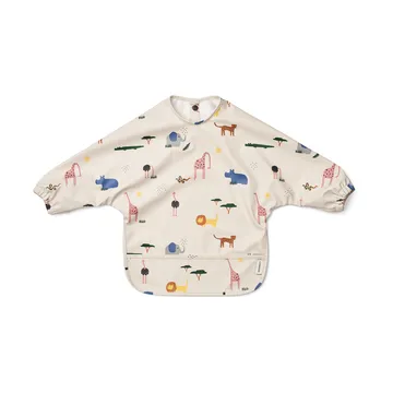 Merle Lätzchen mit Ärmel - Safari sandy mix - Liewood