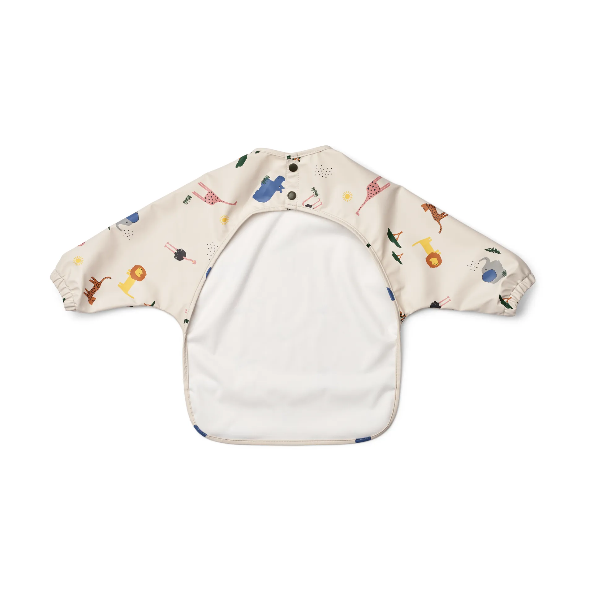 Merle Lätzchen mit Ärmel, Safari sandy mix Liewood