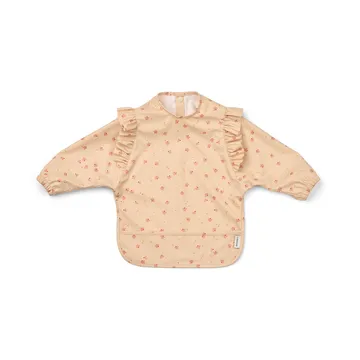 Merle Rüschen-Lätzchen mit Ärmel - Mini Butterfly-apple blossom - Liewood