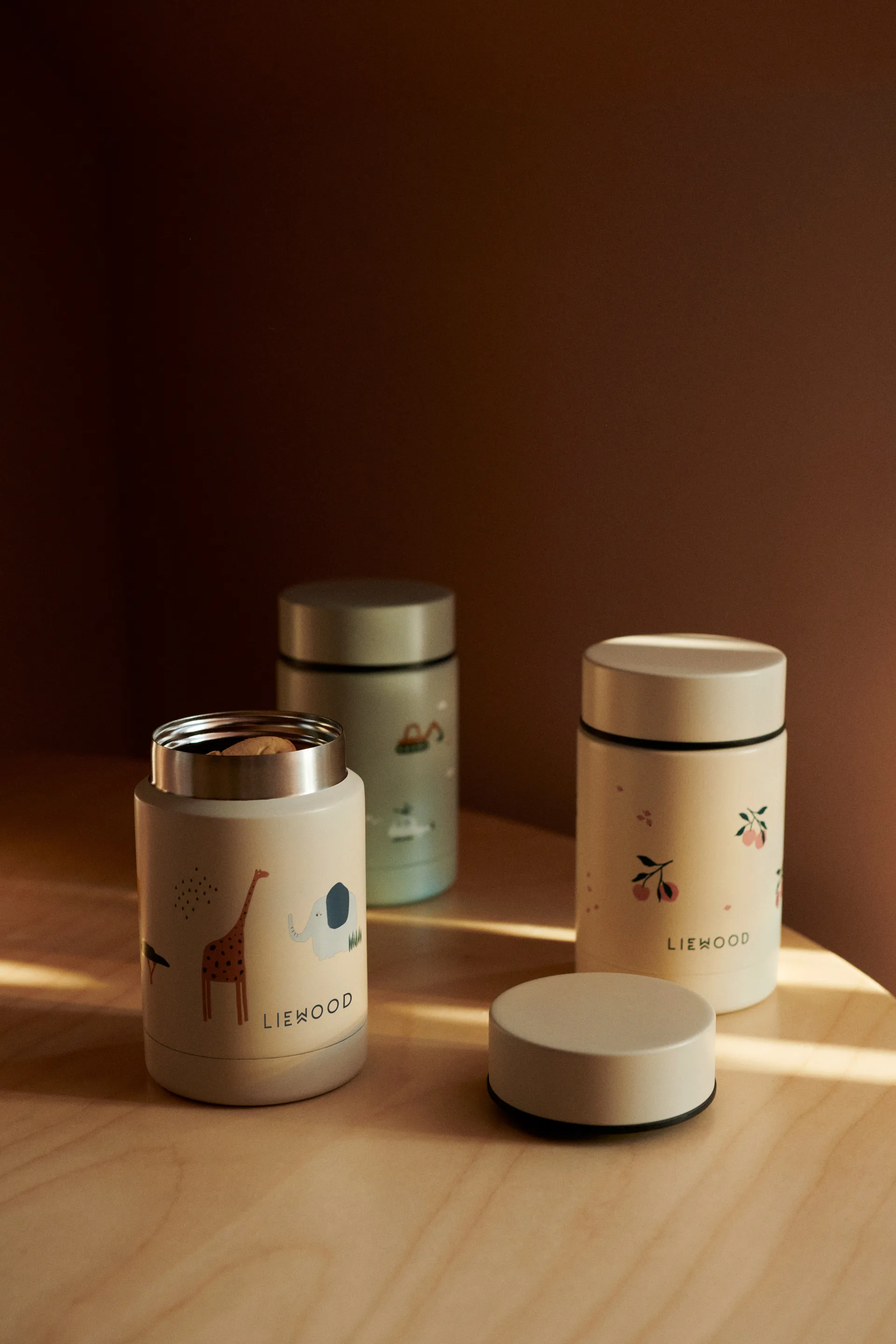 Nadja Thermobehälter 0,25 L, Safari sandy mix Liewood