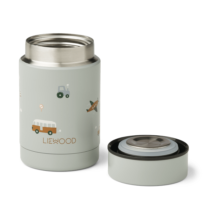 Nadja Thermobehälter 0,25 L, Vehicles-dove blue mix Liewood
