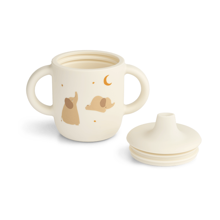 Neil Schnabeltasse 15 cl, Elephant-Creme de la creme Liewood