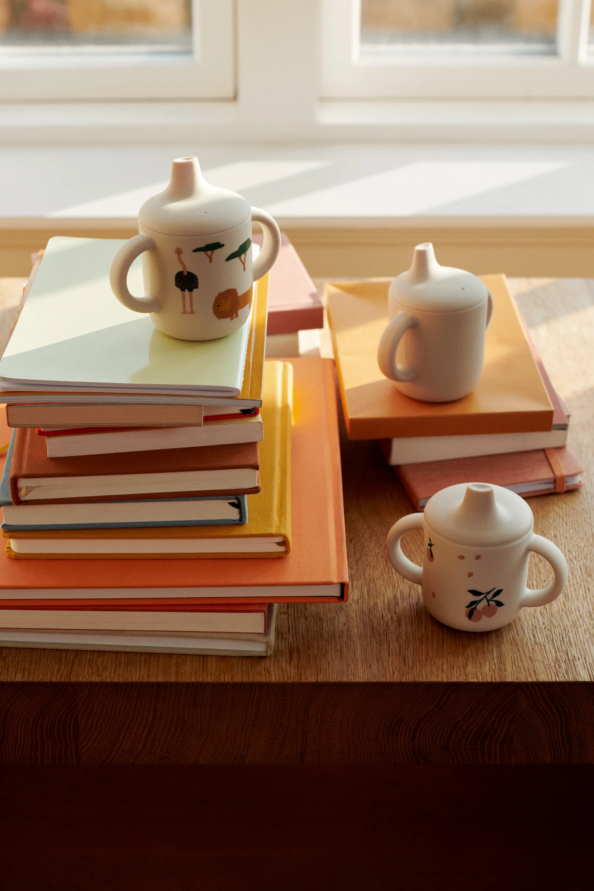 Neil Schnabeltasse 15 cl, Peach-Sea shell mix Liewood