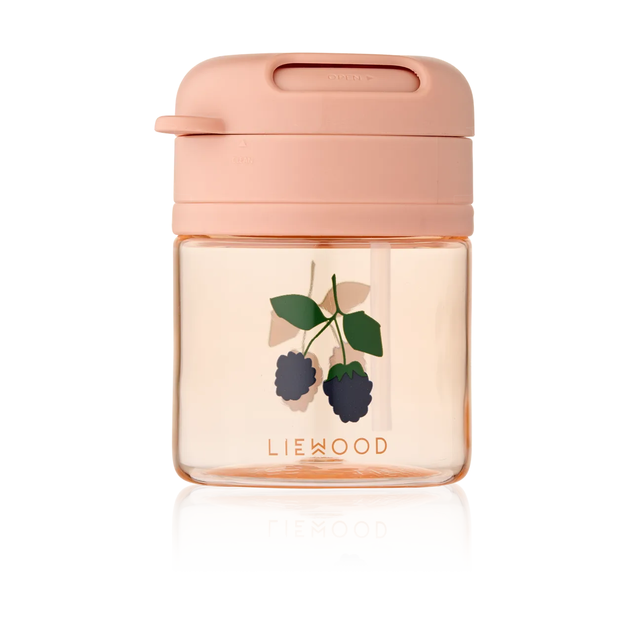 Pavia Becher mit Strohhalm 28 cl, Berry-Pale Tuscany Liewood