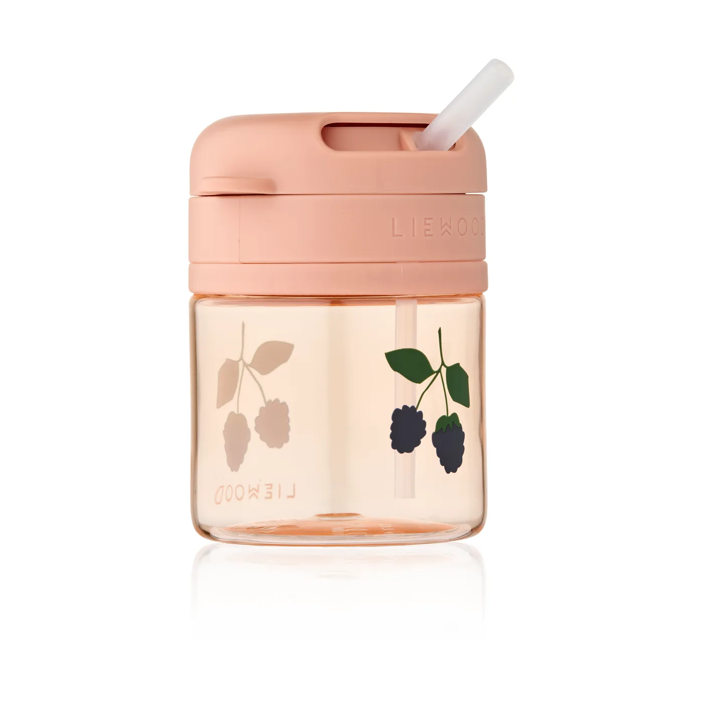 Pavia Becher mit Strohhalm 28 cl, Berry-Pale Tuscany Liewood