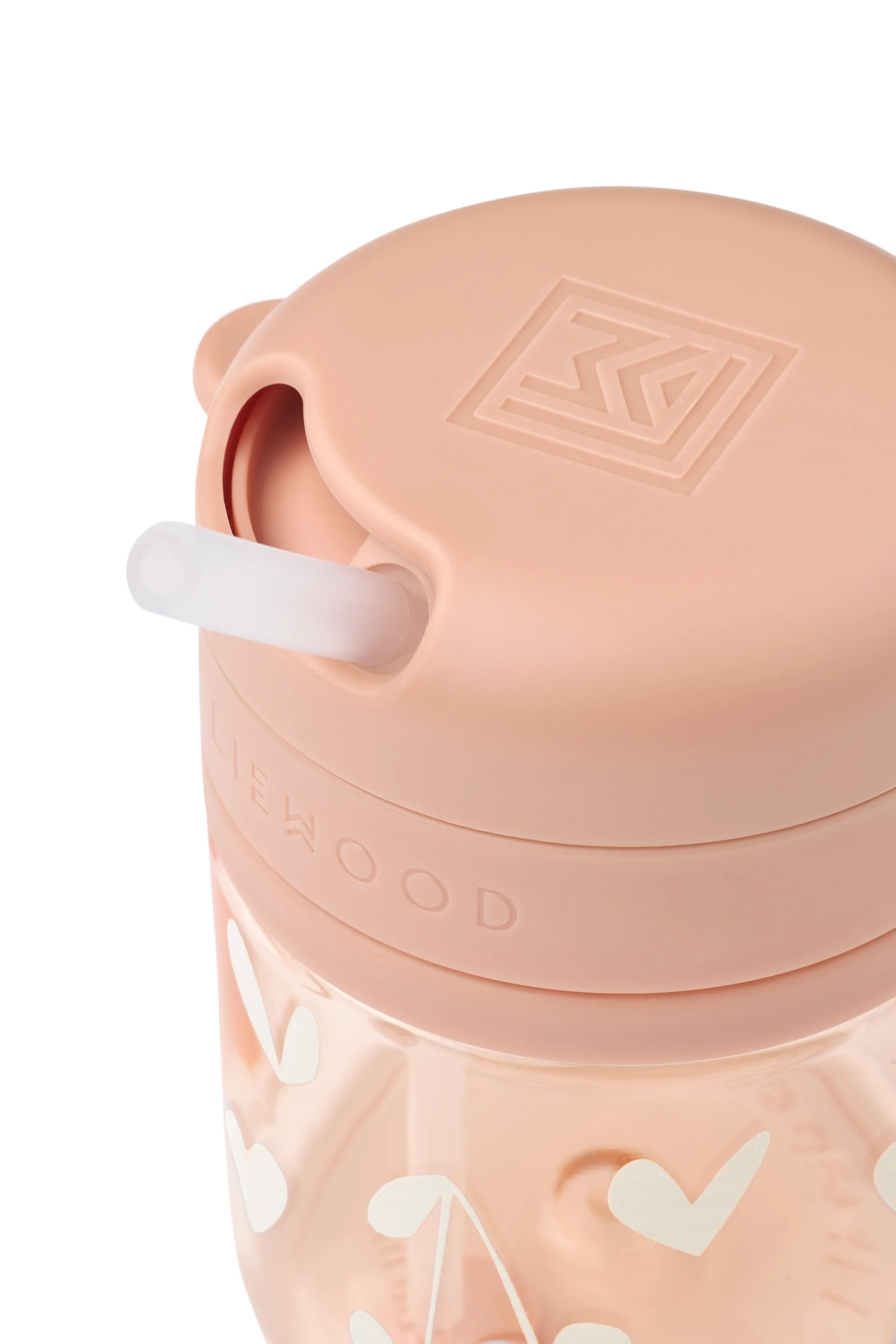 Pavia Becher mit Strohhalm 28 cl, Sweethearts-pale tuscany Liewood