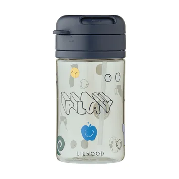 Pavia Becher mit Strohhalm - Play-dusty peppermint - Liewood