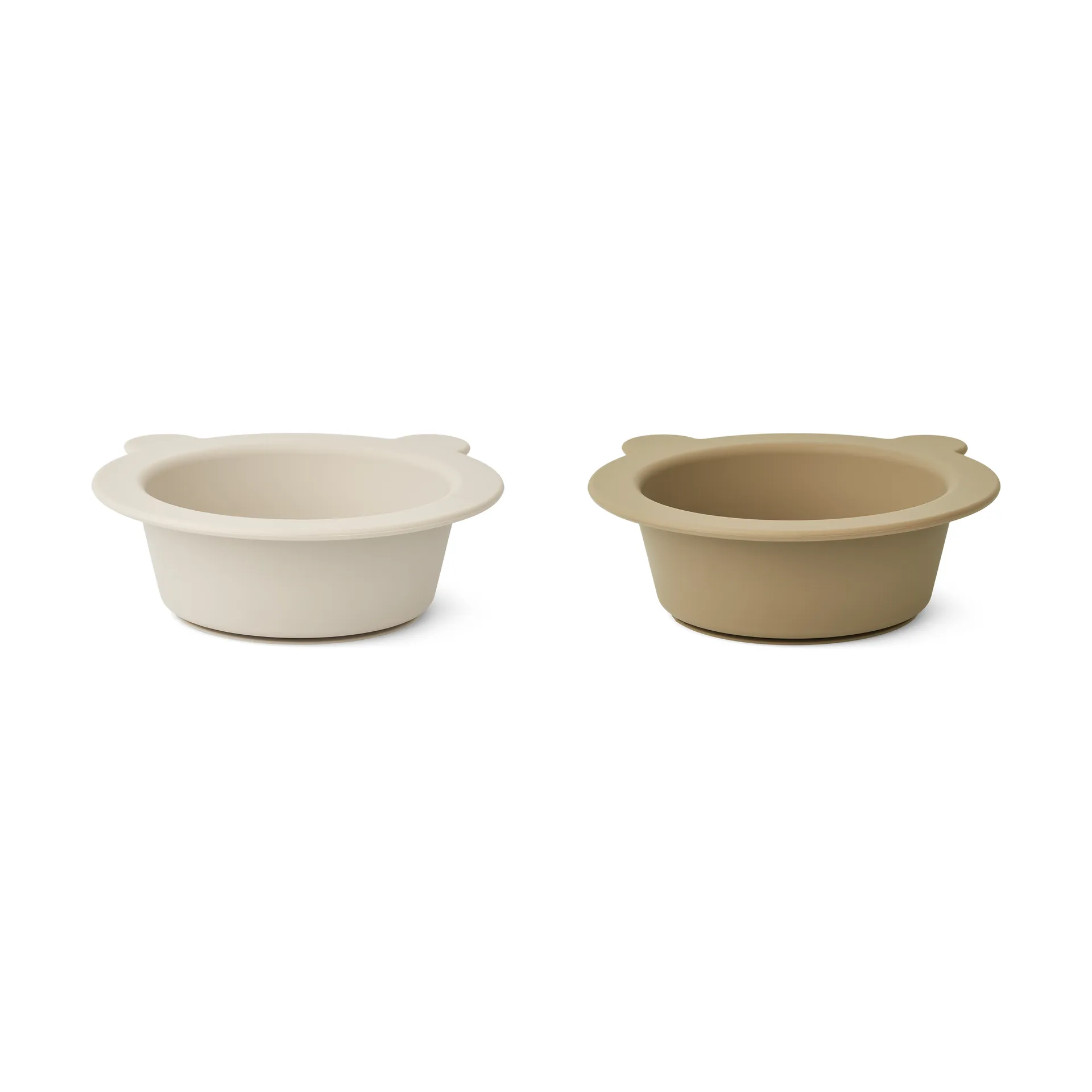 Peony Schale mit Saugnapf Ø16 cm 2-teilig, Sandy-Oat Liewood