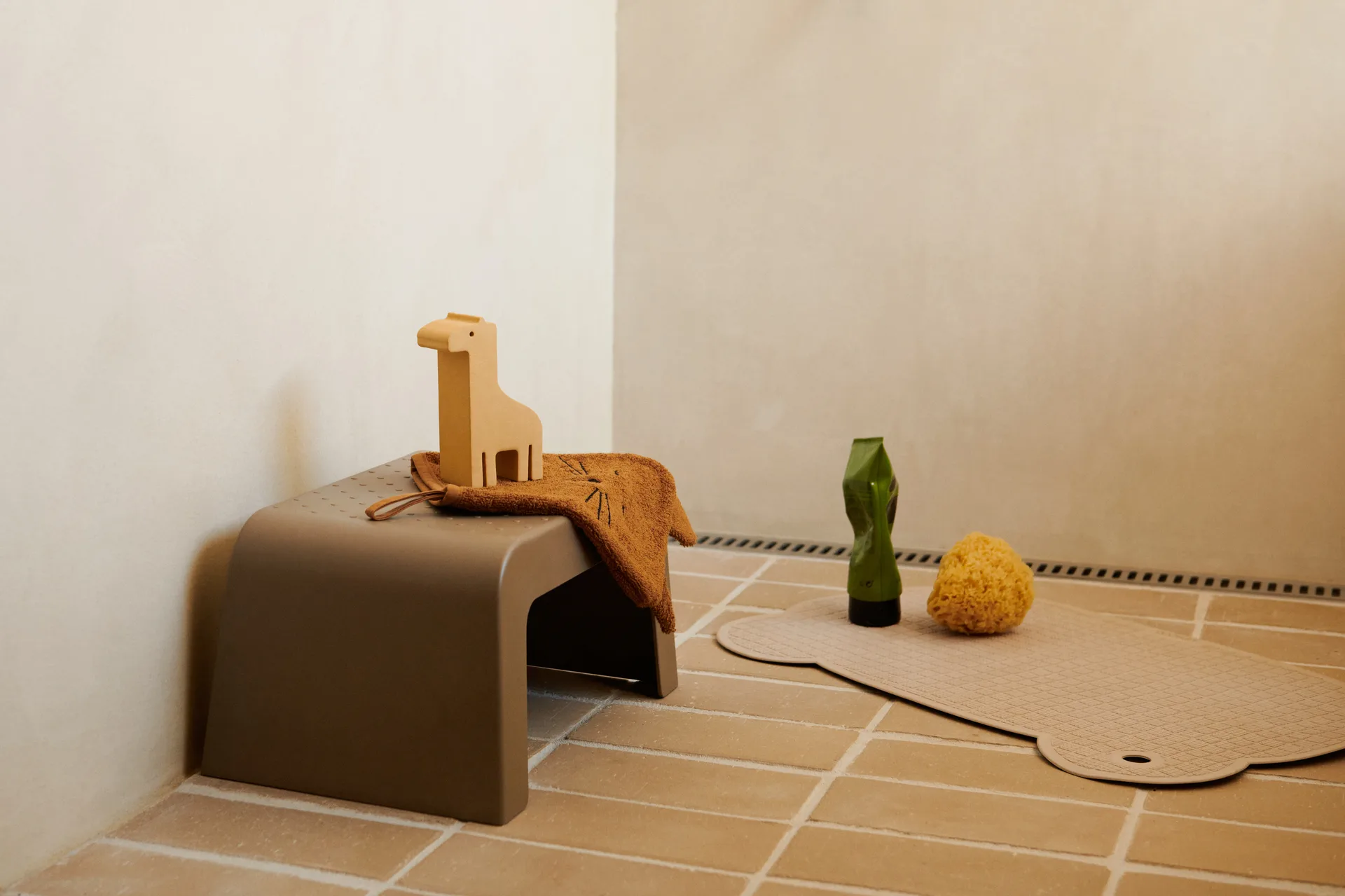 Sailor Badematte 34x55 cm, Mr bear sandy Liewood