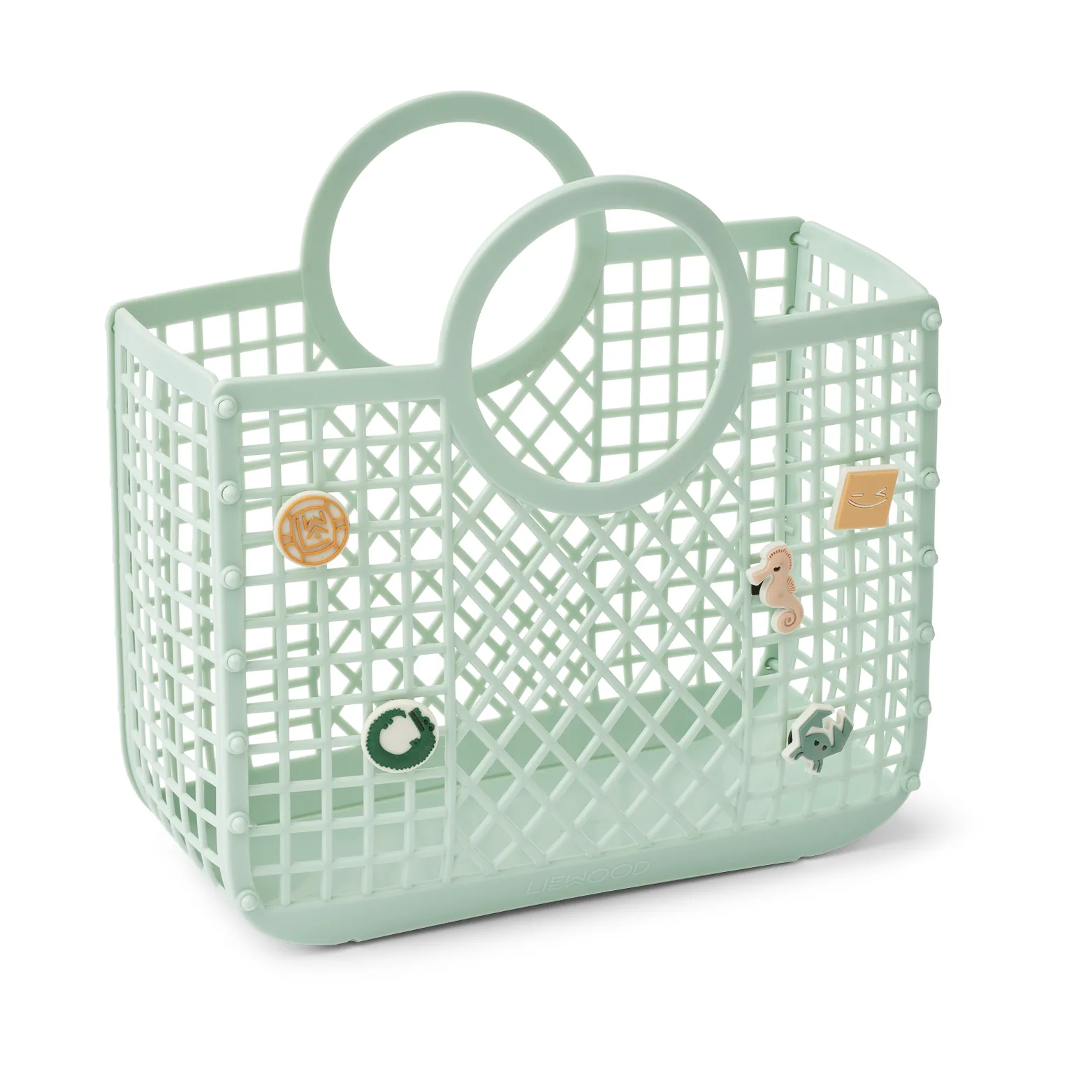 Samantha Korb mit Anhängern, Light Peppermint Liewood