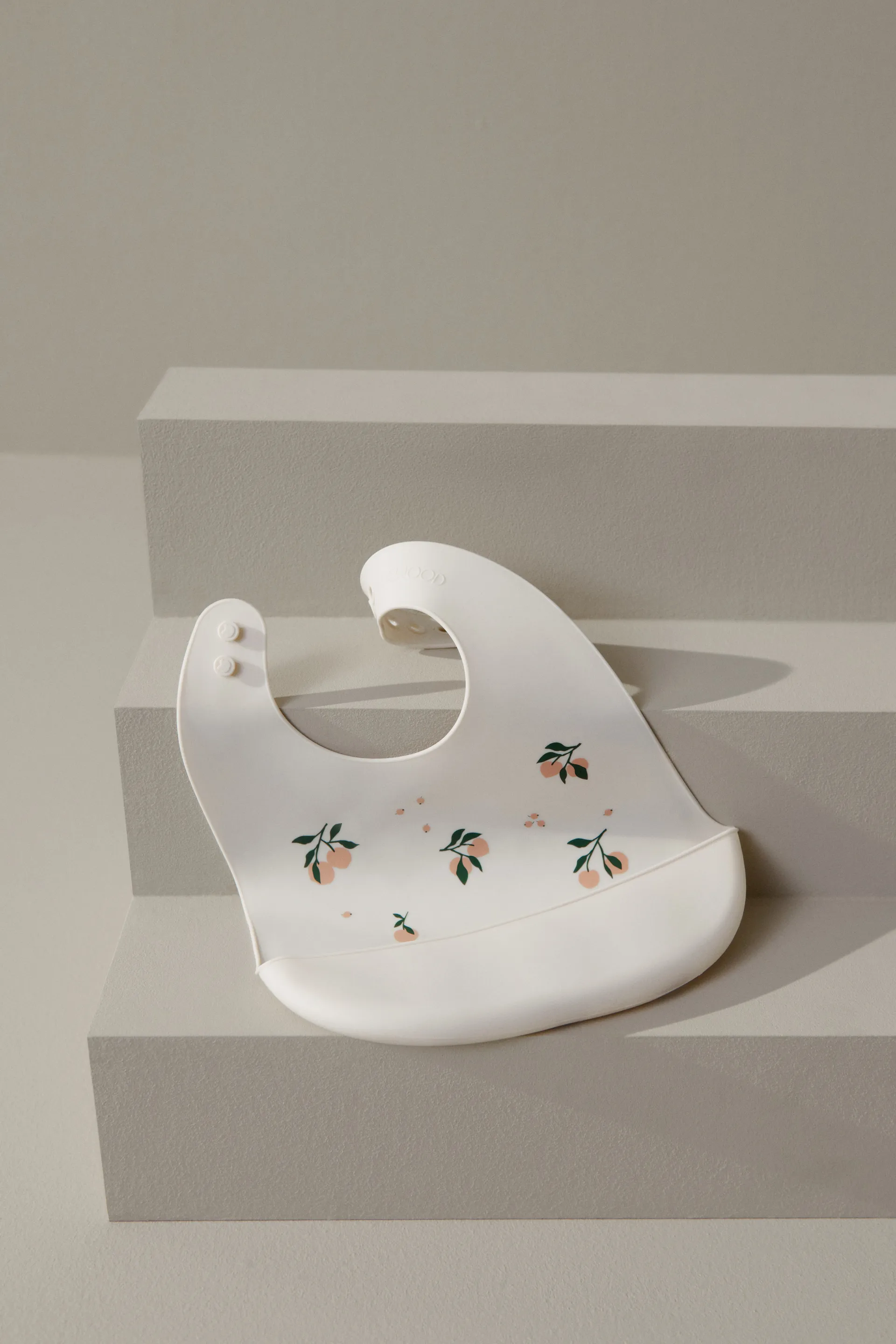 Tilda Lätzchen Silikon 2er-Pack, Peach-Sea shell mix Liewood