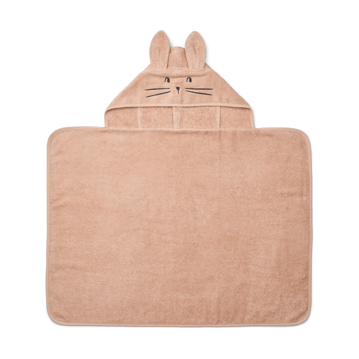 Vilias rabbit badcape Handtuch mit Kapuze 60x80 cm - Pale tuscany - Liewood
