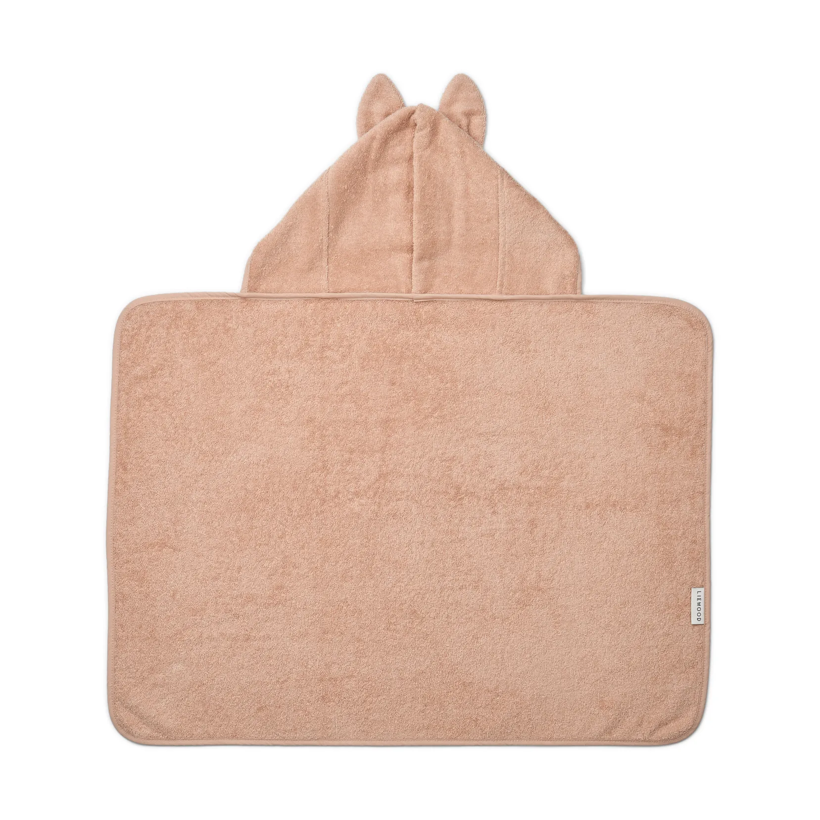 Vilias rabbit badcape Handtuch mit Kapuze 60x80 cm, Pale tuscany Liewood