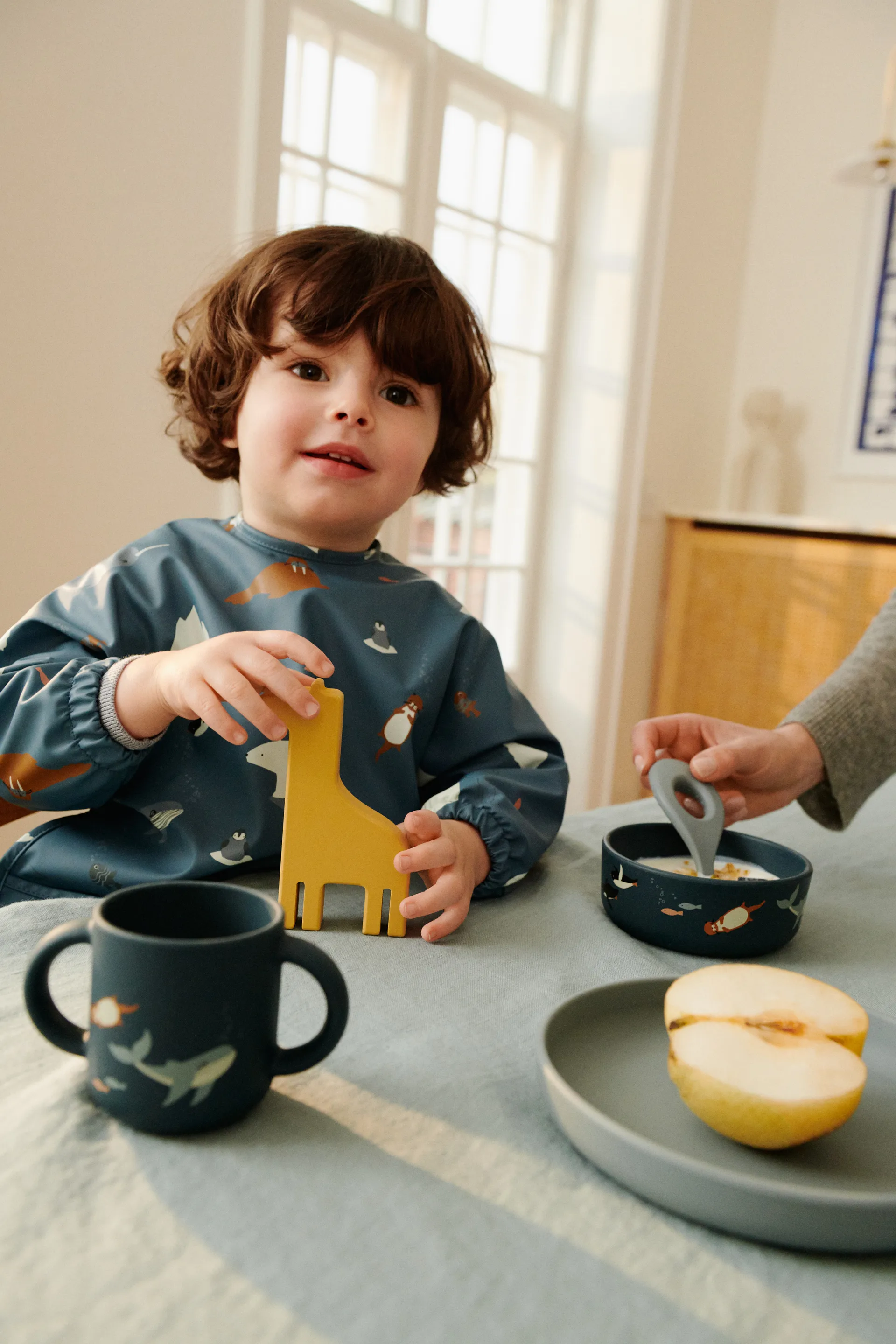 Vivi printed Geschirrset 4-teilig, Arctic Sea-Ocean view Liewood