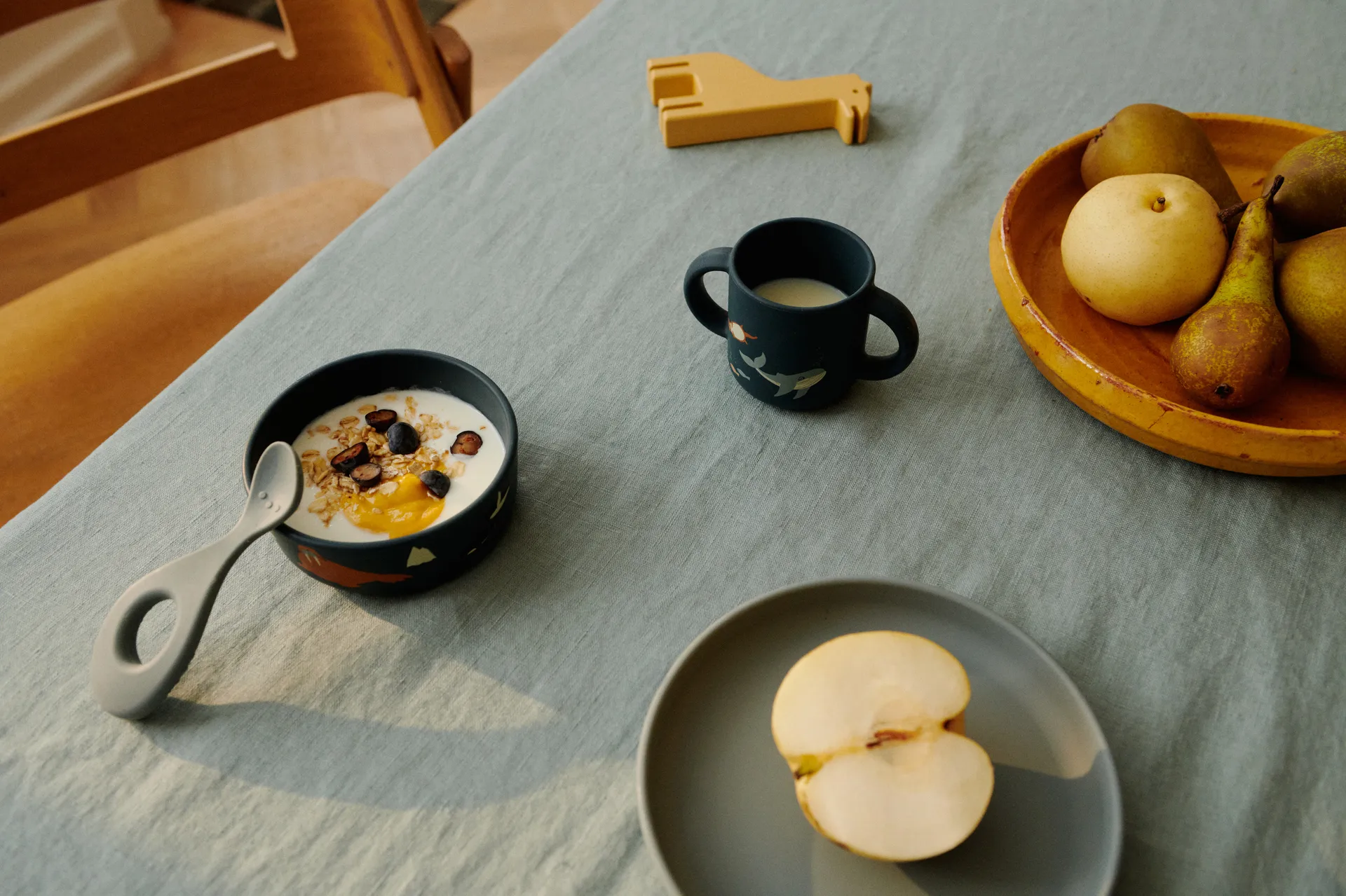 Vivi printed Geschirrset 4-teilig, Arctic Sea-Ocean view Liewood