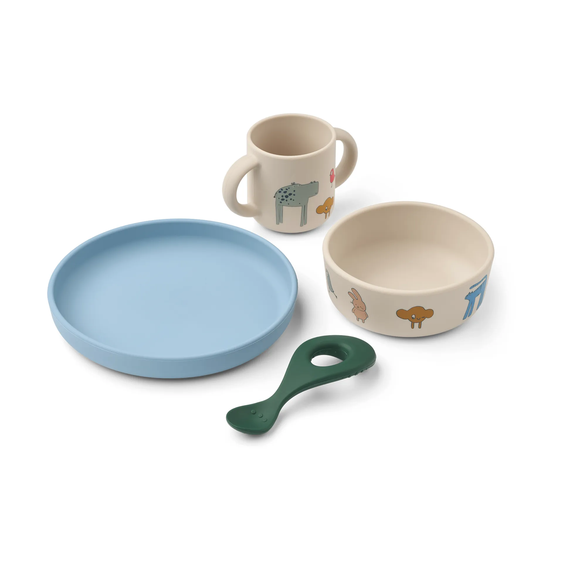 Vivi printed Geschirrset 4-teilig, Imagine/Sandy Liewood