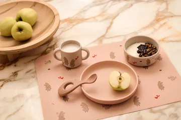 Vivi printed Geschirrset 4-teilig - Wild child/Rosey - Liewood