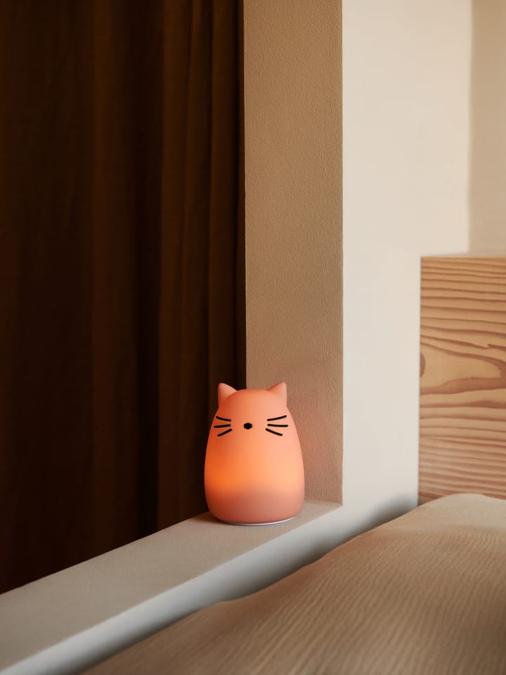 Winston Katzen-Nachtlampe, Cat rose Liewood