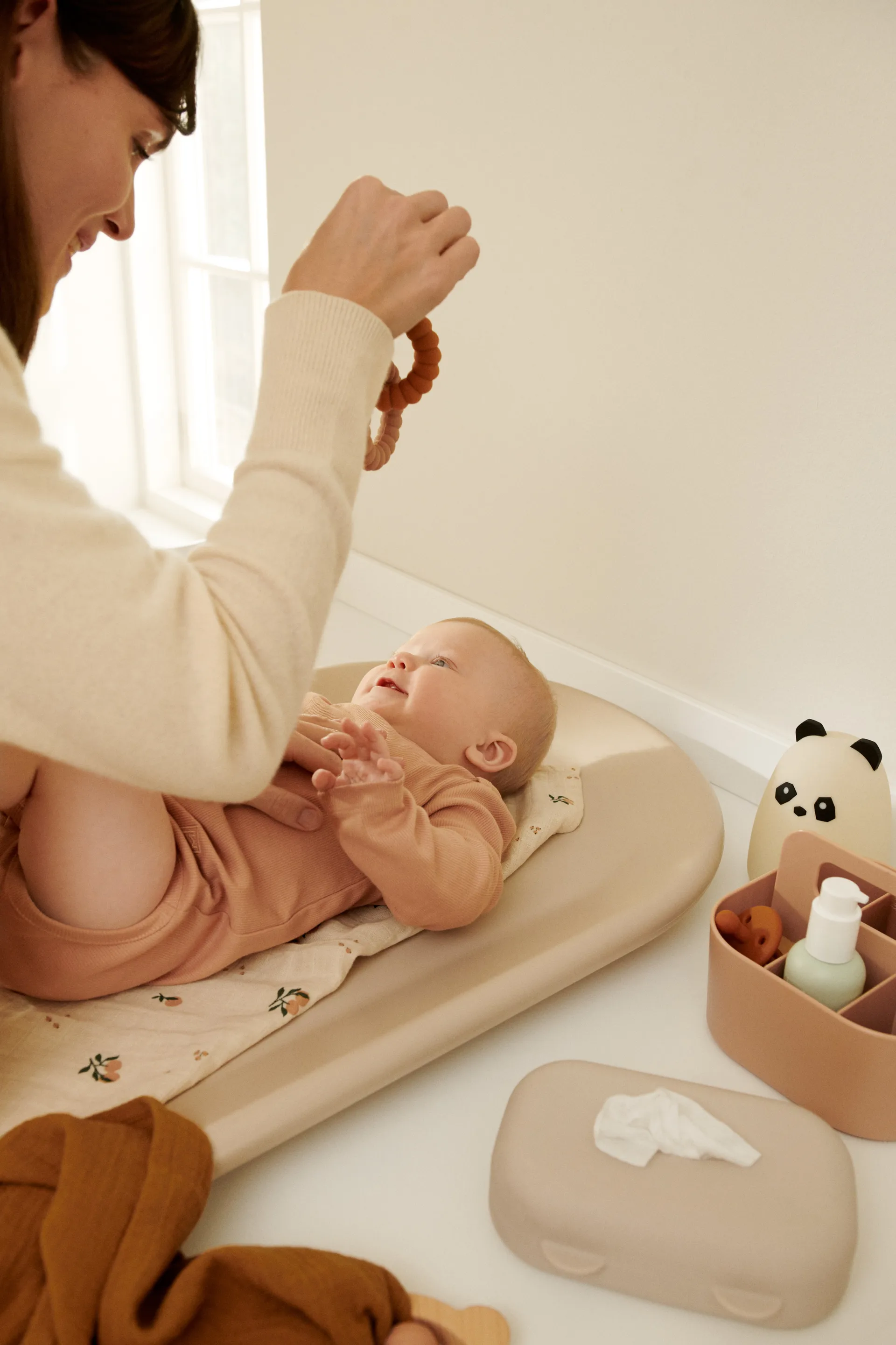 Winston Panda-Bär-Nachtlampe, Panda creme de la creme Liewood