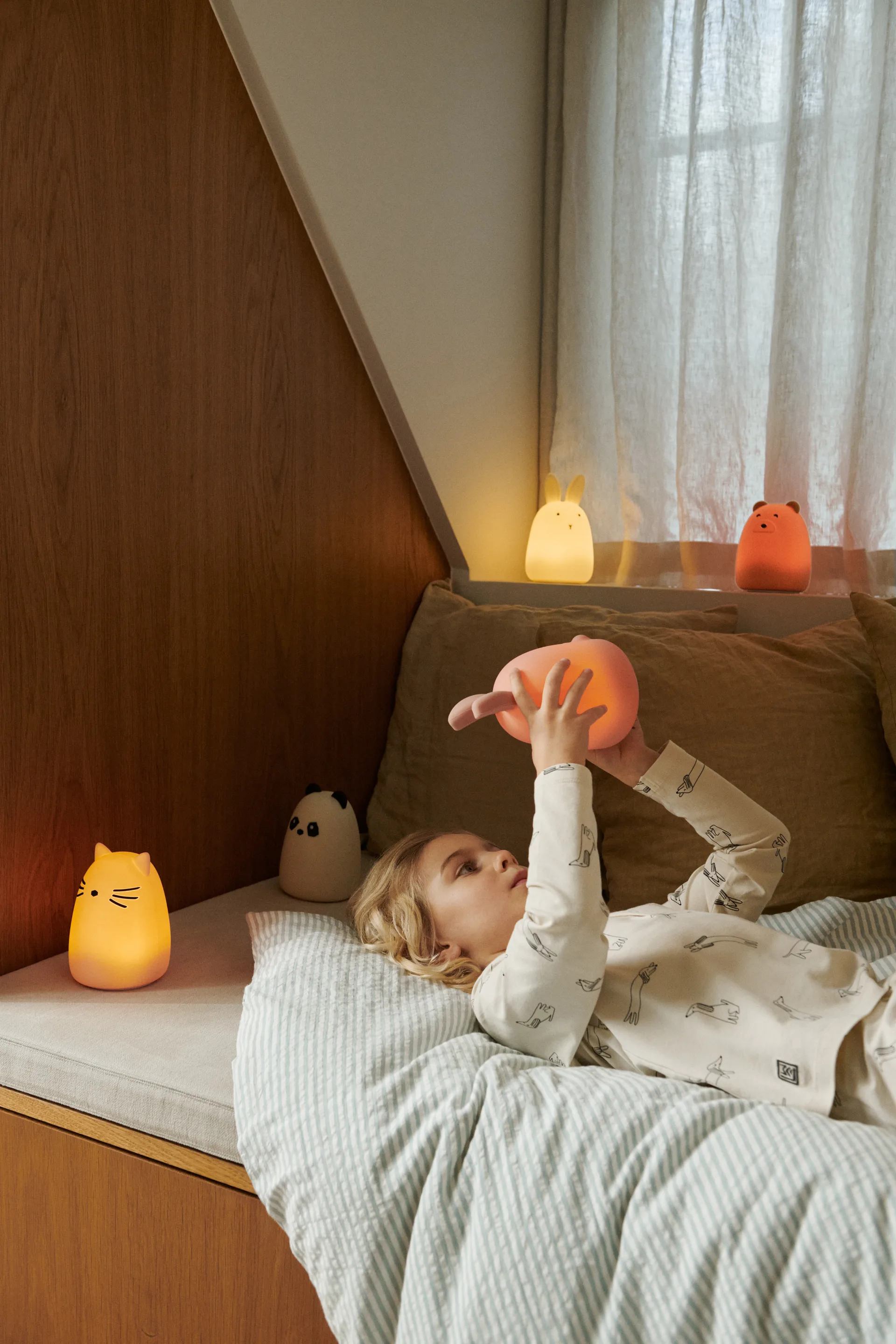 Winston Panda-Bär-Nachtlampe, Panda creme de la creme Liewood