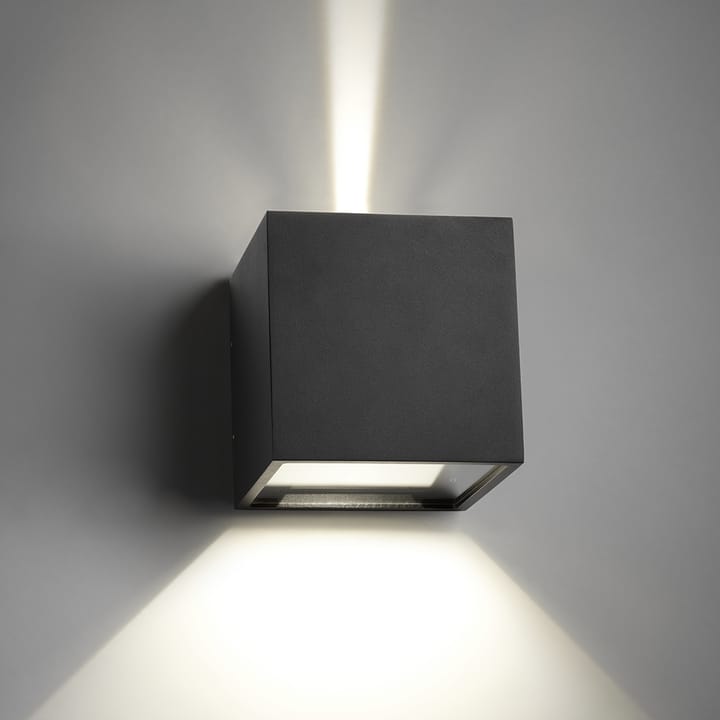 Cube XL Up/Down Wandleuchte - Black, led - Light-Point